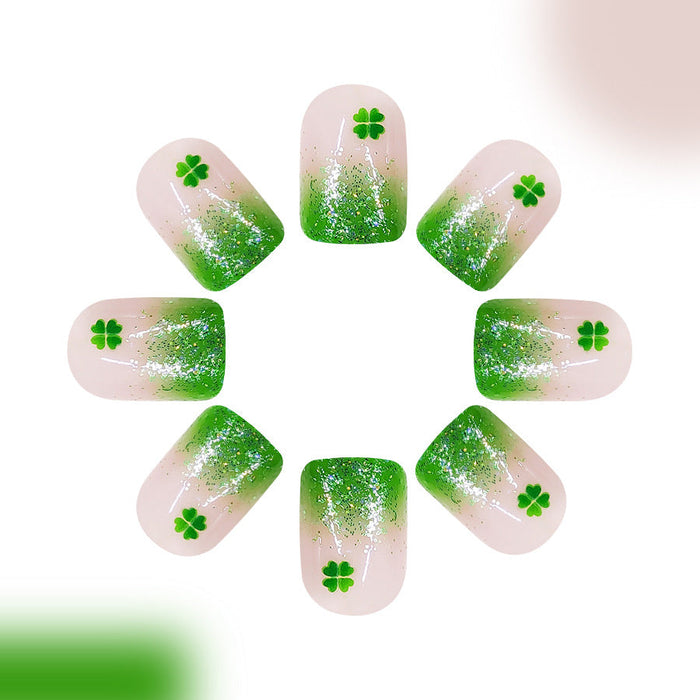 12 Sizes-24 Pcs Press On Nails C818