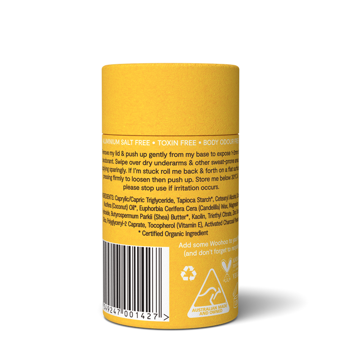 All Natural Deodorant & Anti-Chafe Stick - Mellow