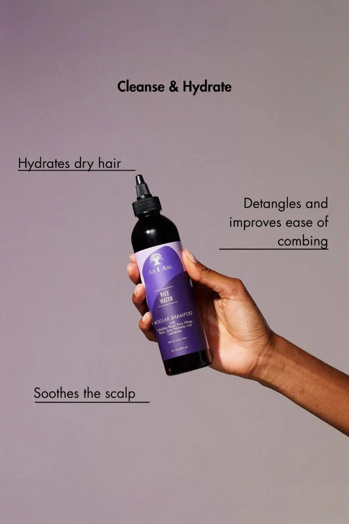 AS I AM RICE WATER MICELLAR SHAMPOO AS I AM