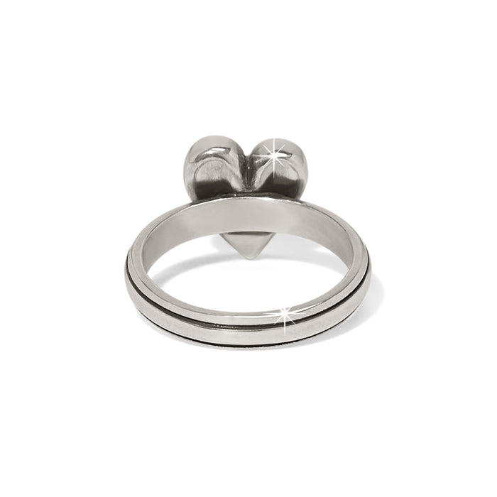 Cascade Heart Ring