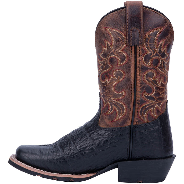Children's Dan Post Black/Rust Boot