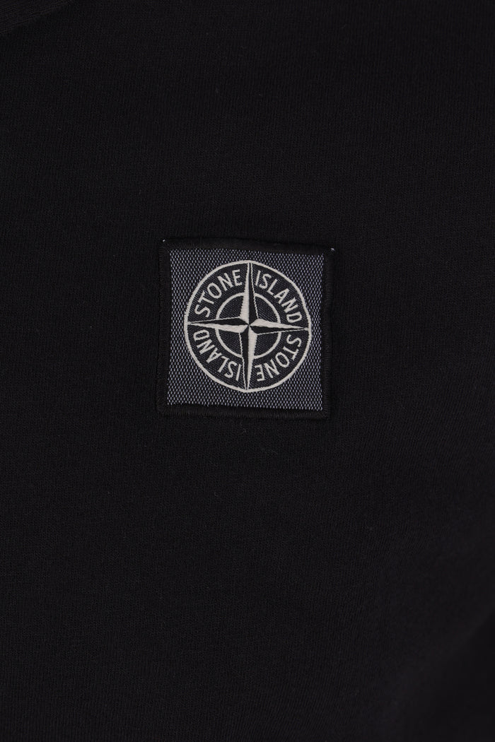 jersey polo shirt with logo patch