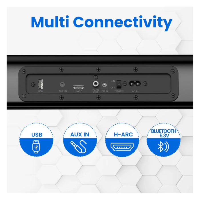 Portronics Pure Sound 106 - Multi Connectivity