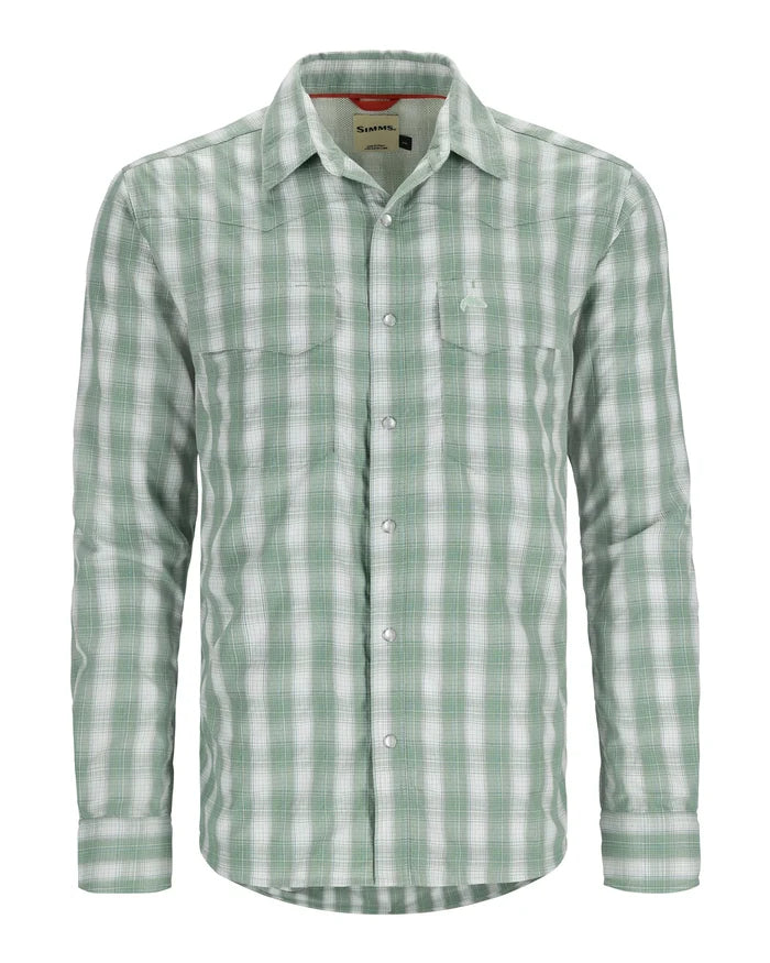 Simms M's Big Sky LS Shirt - BA Logo-