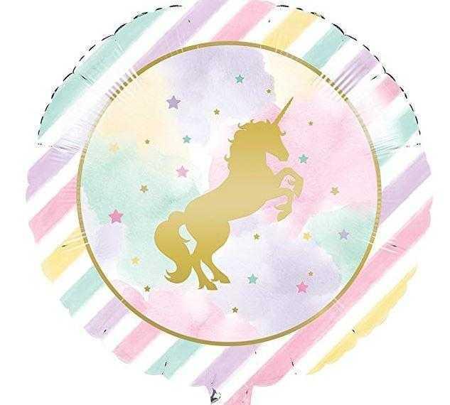 Unicorn 9" Plates - USA Party Store