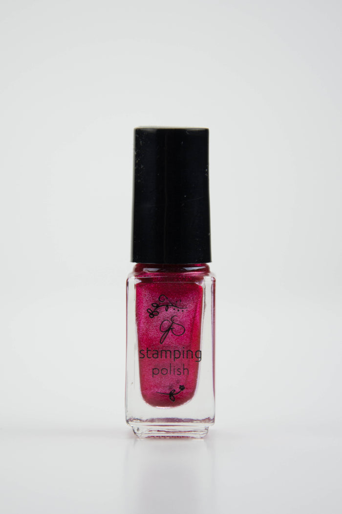 #063 Scarlet Letter | Clear Jelly Stamping Polish