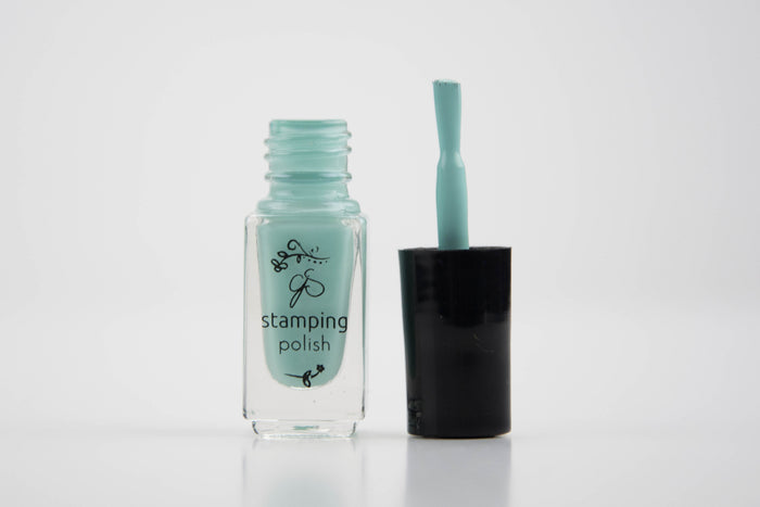 #069 April Showers | Clear Jelly Stamping Polish