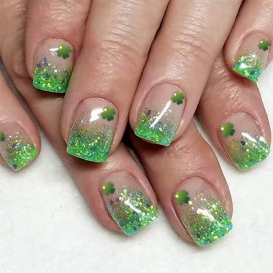 12 Sizes-24 Pcs Press On Nails C818