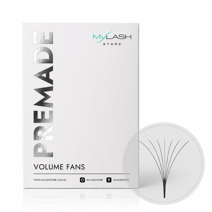 7D Long Stem Premade Fans