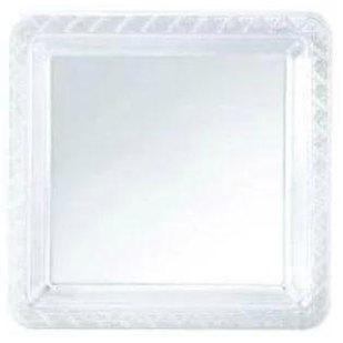 Northwest Solid Color Tableware 9' Square plastic plates