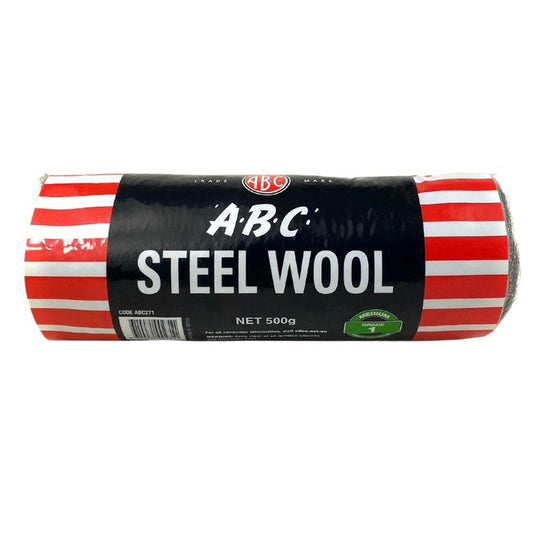 ABC Steel Wool Hank Grade 1 Medium 500g