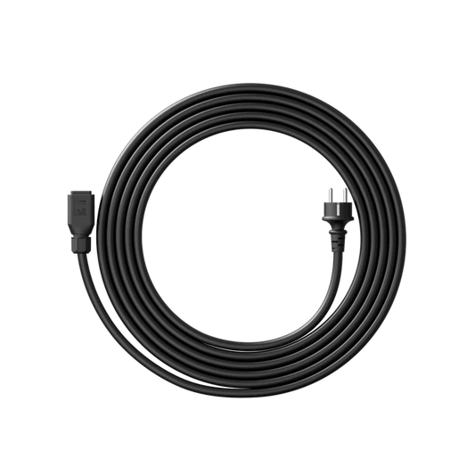 De Anker SOLIX AC-kabel met Schuko-stekker heeft een lengte van 15 meter en ondersteunt 230 V, 16 A en maximaal 3680 W.
