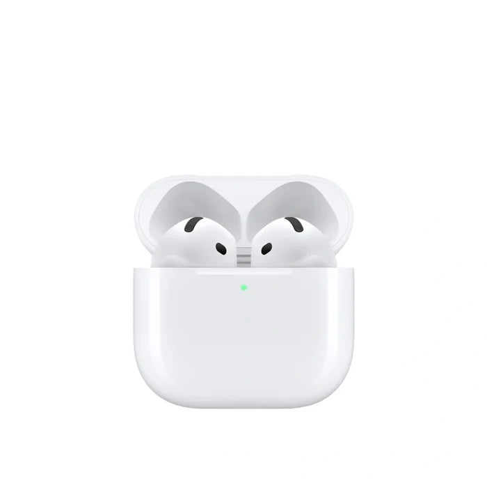 Apple AirPods 4 (MXP63HN/A) | H2 Headphone Chip | IP54 Dust & Water Resistant | Bluetooth 5.3 | Speech-Detecting Accelerometer | Force sensor