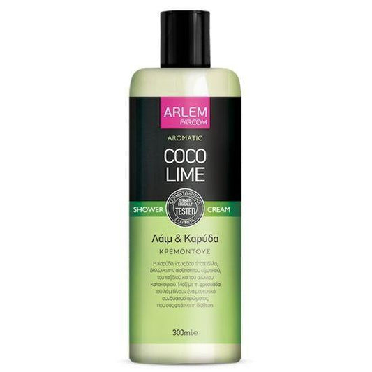 FARCOM ARLEM | Shower Cream Lime & Coco 300ml - New Hair Supplies Ireland