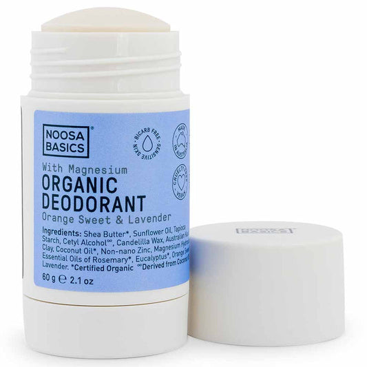 Bi-Carb Free Deodorant Cream Stick - Orange Sweet & Lavender