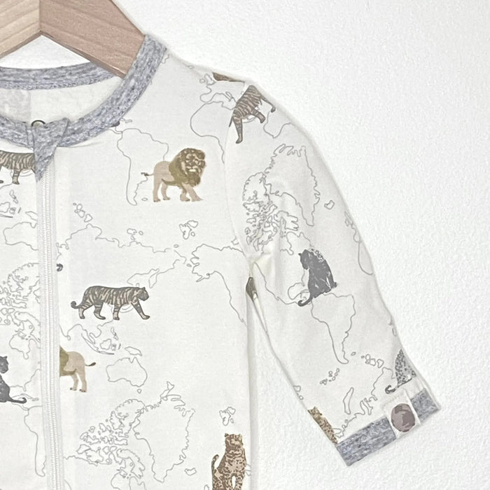 MeOMyEarth Big Cats Footie – Made from Eco-Friendly Fabric