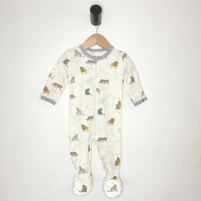 MeOMyEarth Big Cats Footie – Made from Eco-Friendly Fabric