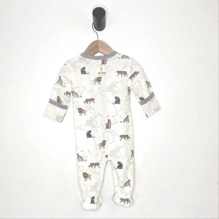 MeOMyEarth Big Cats Footie – Made from Eco-Friendly Fabric