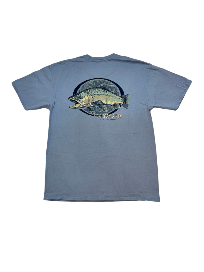 Bighorn Angler Logo T Shirt - Circle Trout