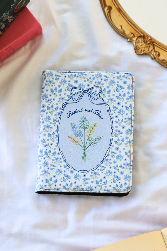 booked & busy kindle case