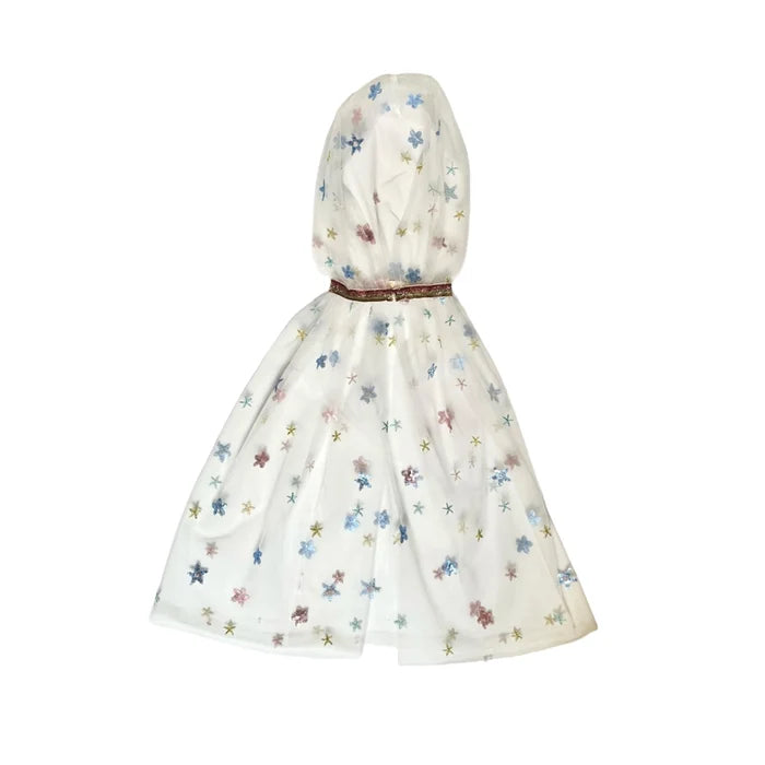 Ratatam Kids - Cape Dress Up - Iris - Multicoloured Sequin Beige