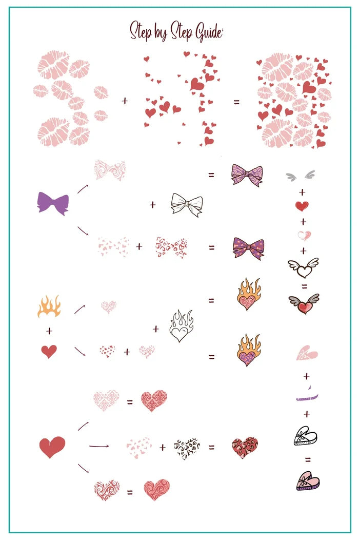 CJSV-35 With Love | Clear Jelly Stamping Plate