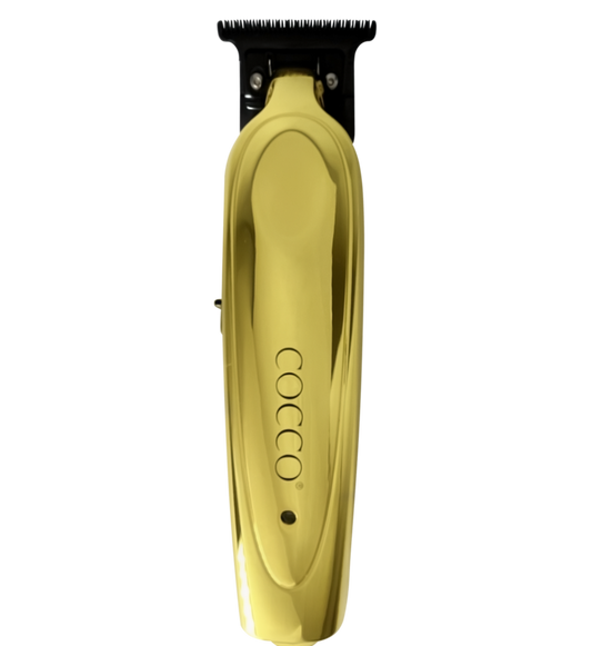 COCCO Pro All Metal Hair Trimmer - Gold # CPBT-GOLD (Dual Voltage) - Palms Fashion Inc.