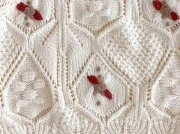 Cream Knitted Crop Top