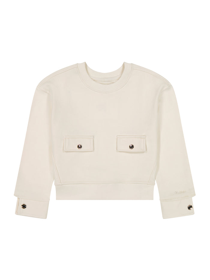 DL1961 Edie Crop Shirt-Manilla