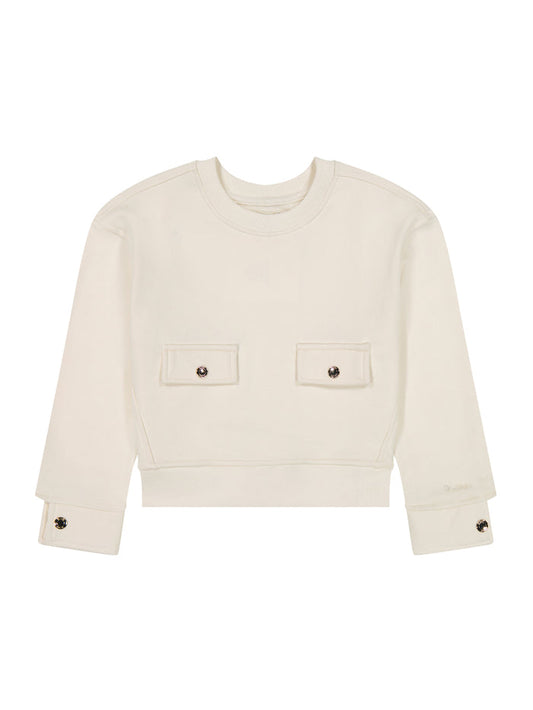 DL1961 Edie Crop Shirt-Manilla