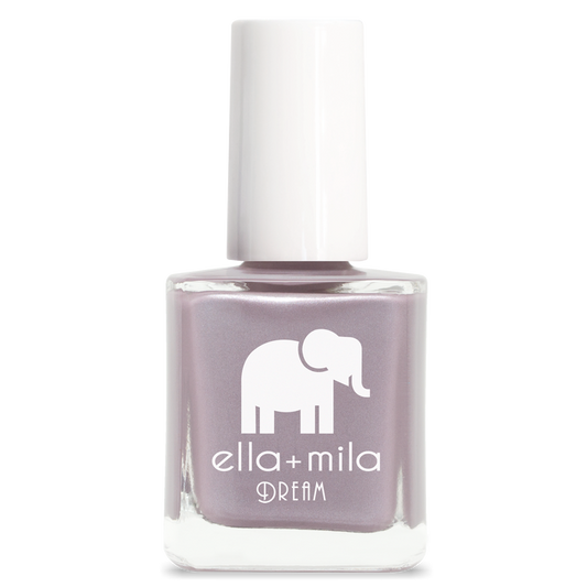 Entice Me metallic light purple nail polish bottle – ella+mila