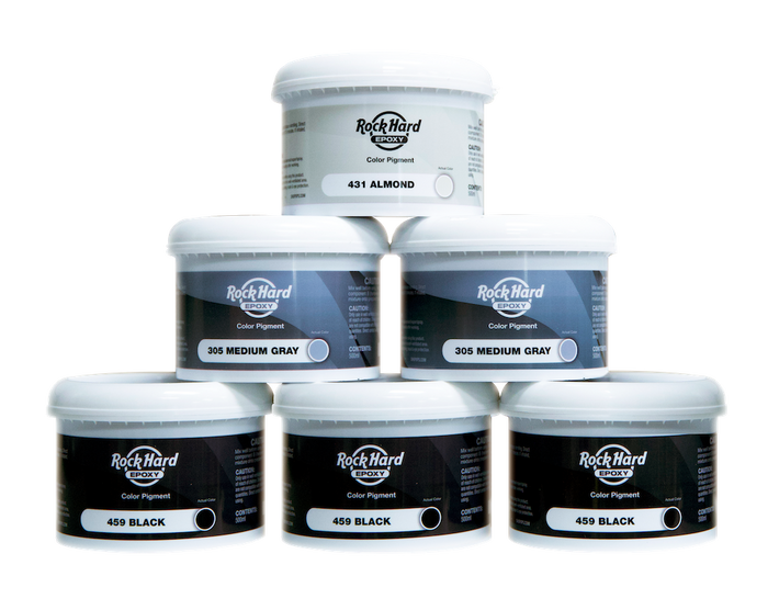 Rockhard Color Pigments - Additives - Epoxy Pigments: Xtreme Polishing Systems.