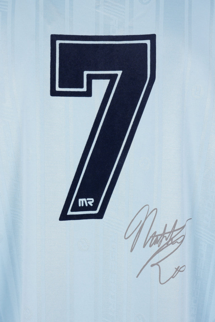 Football oversized t-shirt in technical jersey