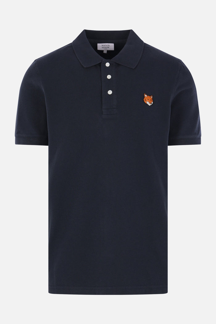 Fox Head polo shirt in piquet