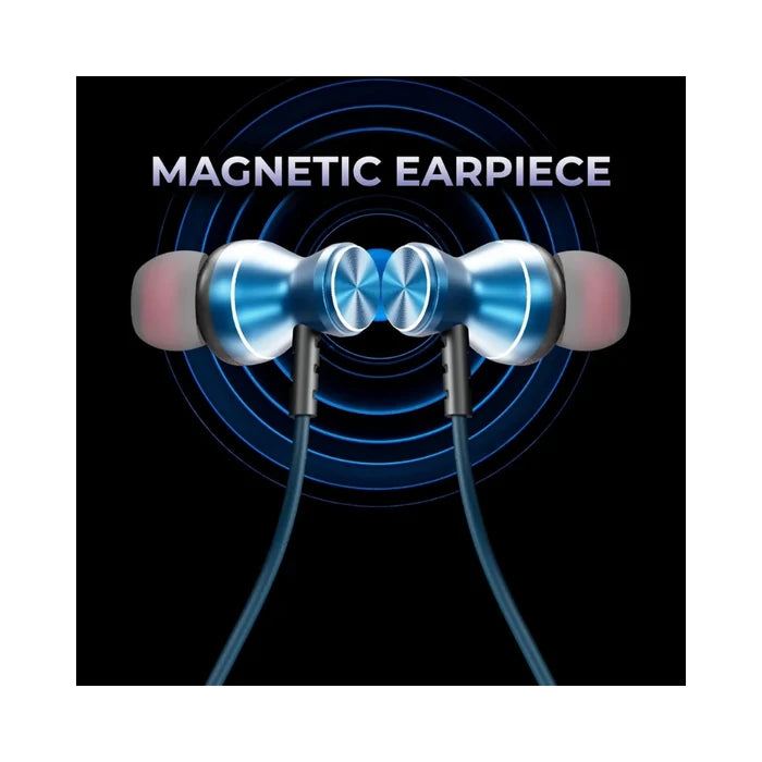 GIZMORE MN225 LUXE Neckband | Pure Deep Bass | Magnetic Earpiece | 25H Long Playtime | Water Resistance