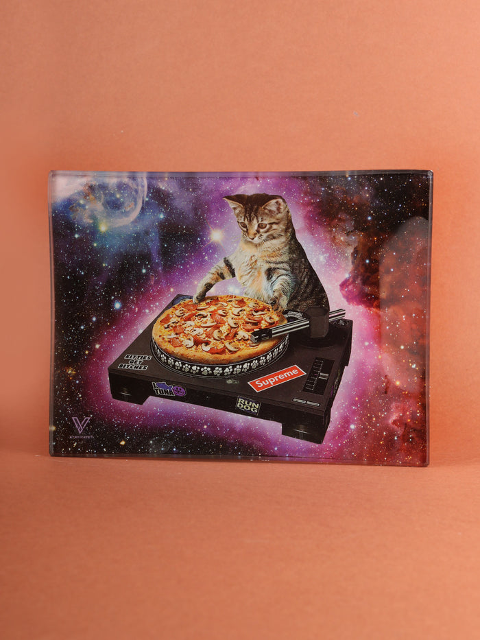Glass Tray:Small - Pussy Vinyl | One Colour-Image 1