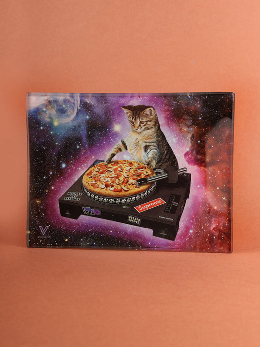 Glass Tray:Small - Pussy Vinyl | One Colour-Image 1