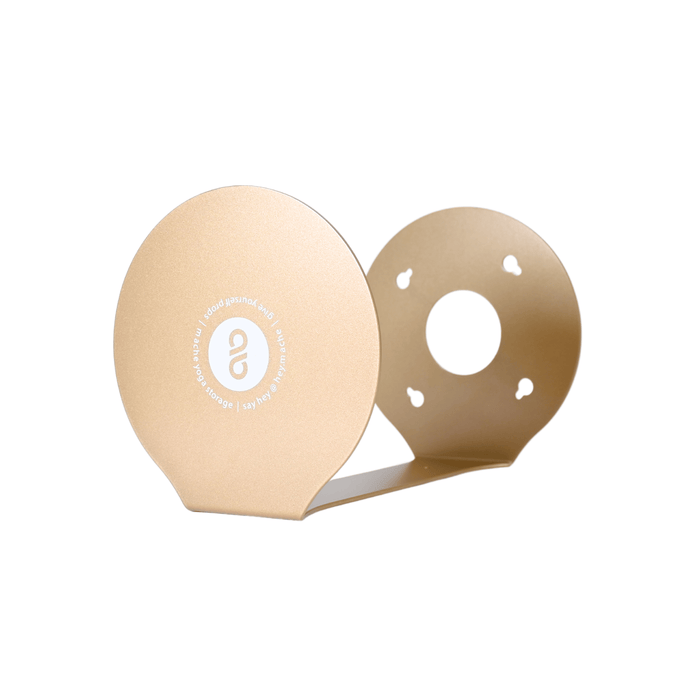 Mache Gold Yoga Mat Tube Wall Bracket