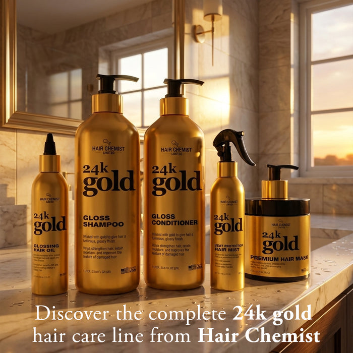 Hair Chemist 24k Gold Gloss Shampoo 33.8 Ounces