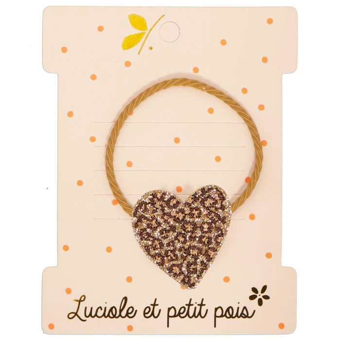 Luciole et Petit Pois - Hair Ties - Leo Heart