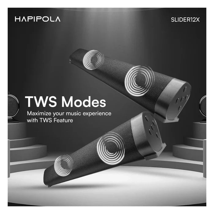 HapipolaSlider12XBluetoothSpeaker-TWSModes