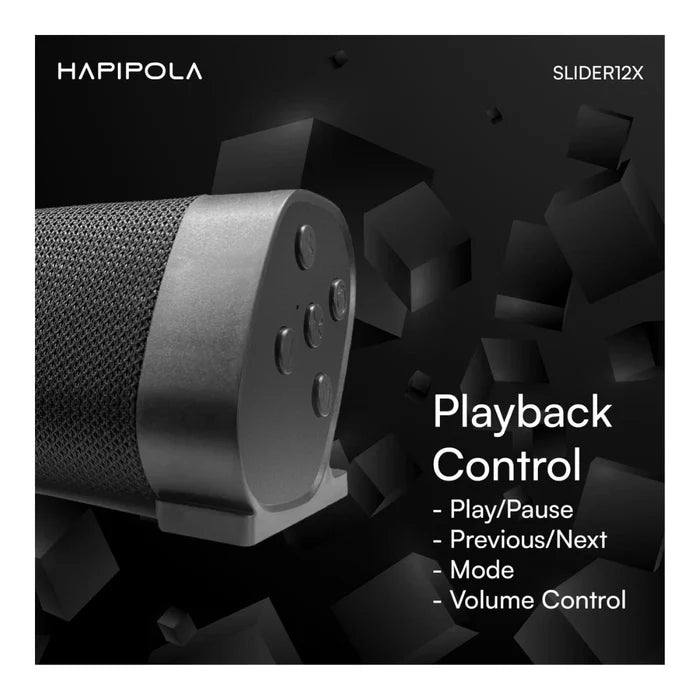 HapipolaSlider12XBluetoothSpeaker-Previous/Next Mode