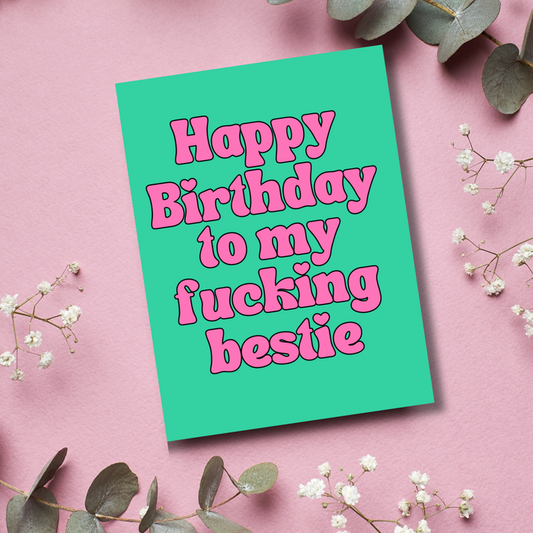 Happy Birthday Bestie Best Friend Gifts Funny Sassy Cute