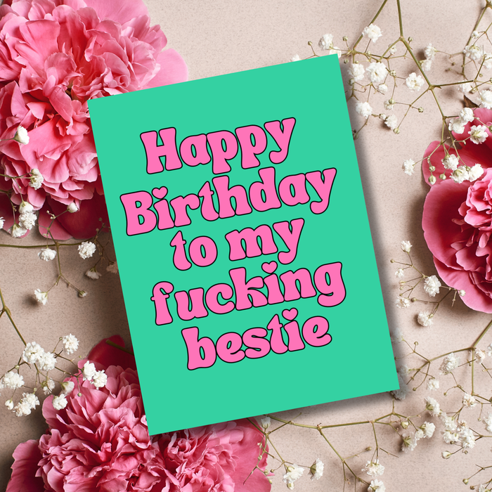 Happy Birthday Bestie Best Friend Gifts Funny Sassy Cute