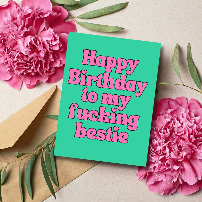 Happy Birthday Bestie Best Friend Gifts Funny Sassy Cute
