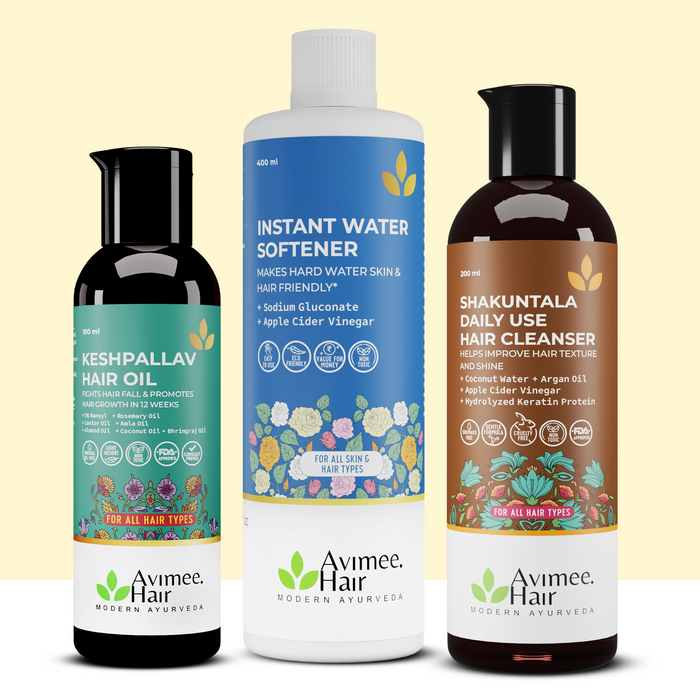 Hard Water Hair Revival Kit for Hairfall & Dryness