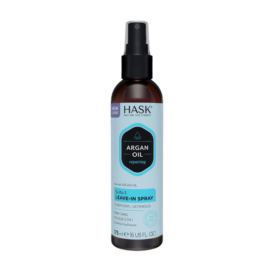 HASK Argan Oil Repairing 5 in 1 Leave-in Spray 175mL 6oz