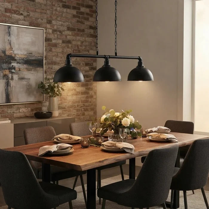 Industrial Black Steampunk Agunnaryd Pendant lamp ~6592