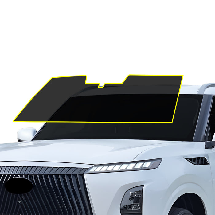 Infiniti QX80 2025–2027 Full Windows + Windshield Ceramic Window Tint Kit – Precut (Heat Rejection)