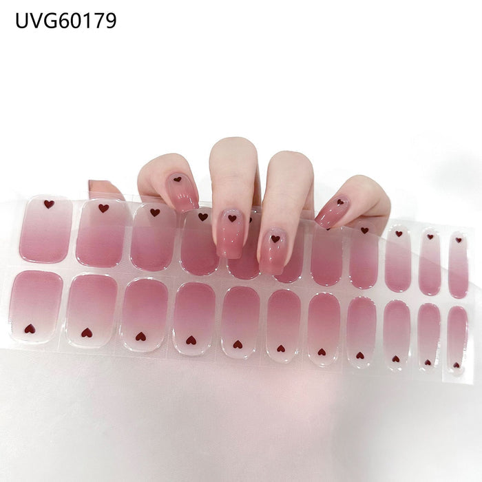 ins UV gel nail sticker UVG60179